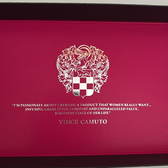 Vince Camuto Ryssa Wedge Pump Coral Size 9 - Picture 4 of 16